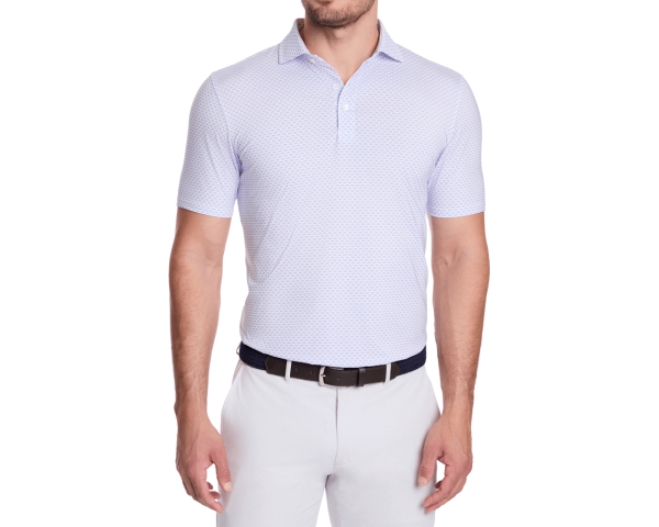 The Wilcox Shirt: Scotch Pink & Marlin Blue Online - Image 2