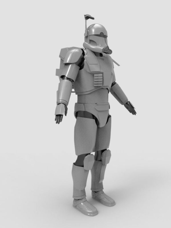 Bad Batch Crosshair Armor STL Sale