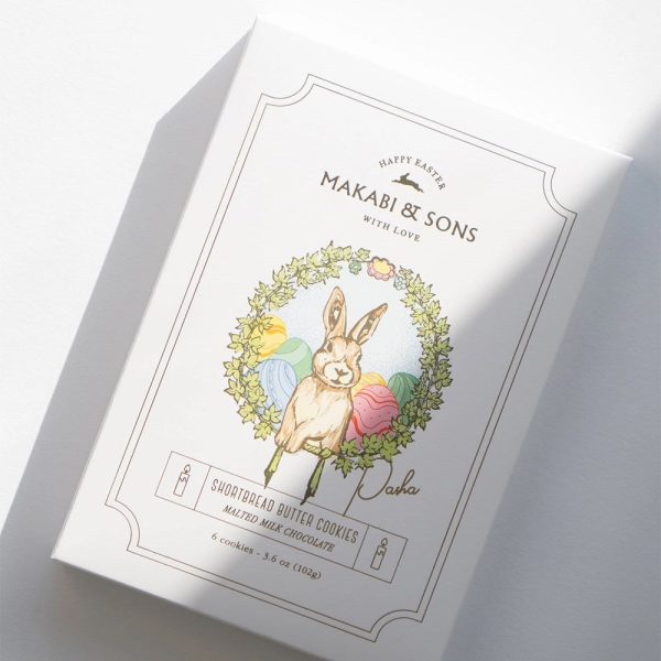 Easter Holiday Malted Milk Chocolate Cookies – Pasha on Sale - Image 2