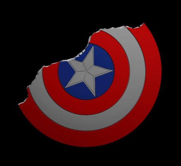 Captain America Broken Shield stl For Discount