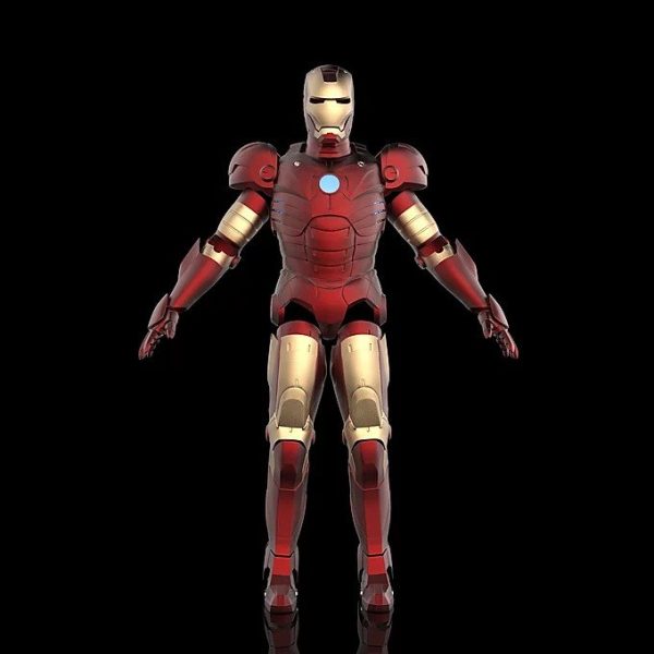 Iron Man MK3 with Battle Damage and Tech Chest Cheap - Image 3