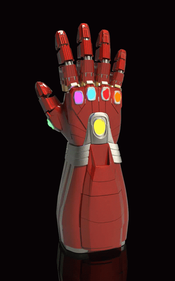 Iron Man Infinity Gauntlet stl Bundle on Sale