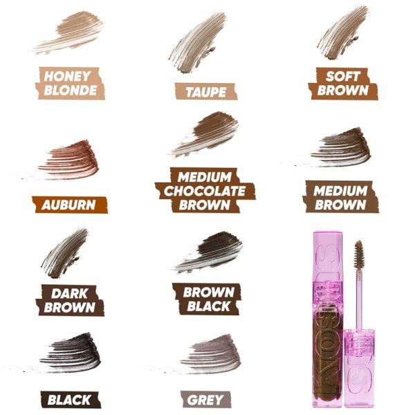 Air Brow Fluff & Hold Treatment Gel - Medium Chocolate Brown Discount - Image 3