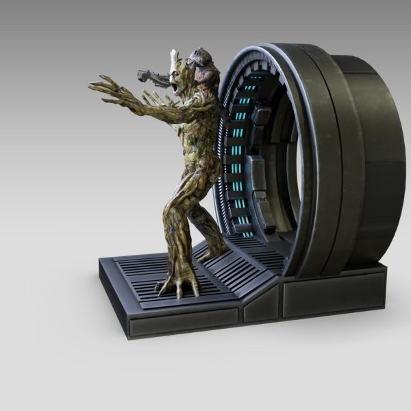Rocket and Groot Statue STL Sale - Image 5