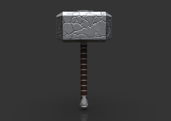 Broken Mjolnir STL- Thor Love and Thunder Supply - Image 5