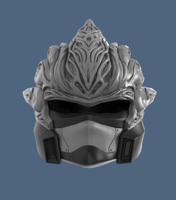 Halo Hayabusa Helmet STL For Sale - Image 3