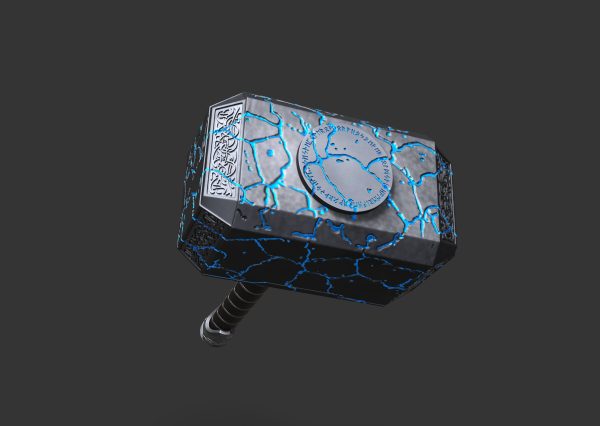Broken Mjolnir STL- Thor Love and Thunder Supply - Image 4