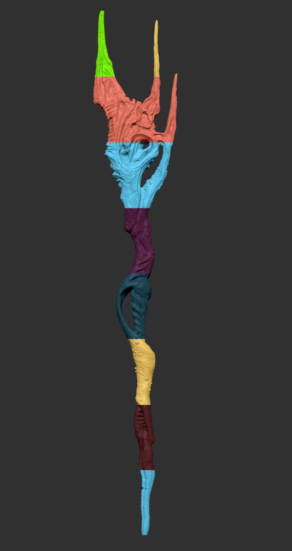 Staff of Poseidon STL Cheap - Image 2