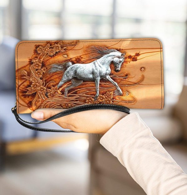 Horse Clutch Purse, Gift for Horse Lovers - PU314PA Cheap
